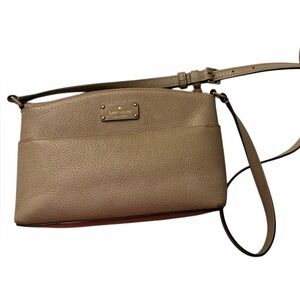 Kate Spade Taupe Crossbody Bag